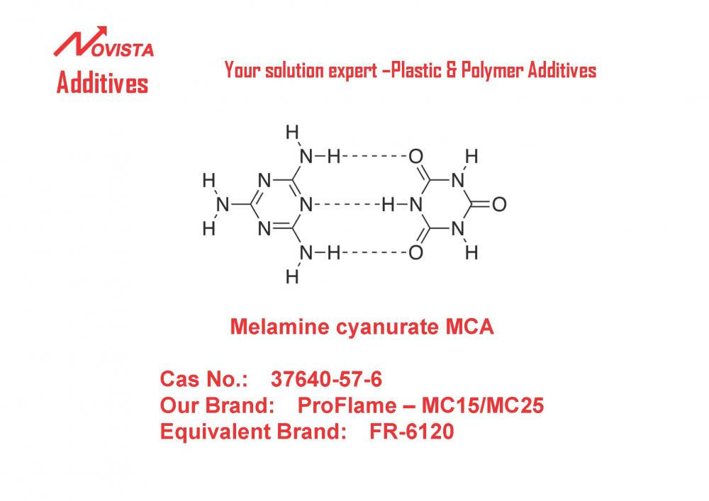 MC15 MC25 Melamine Cyanurate MCA 37640-57-6